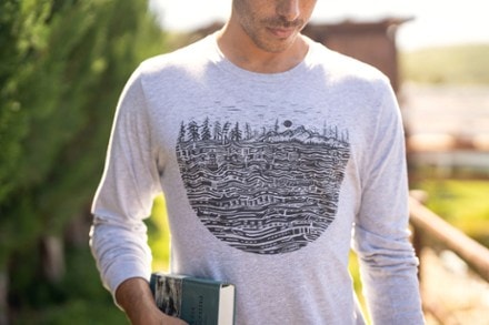 Slow Loris Salish Sea Long-Sleeve T-Shirt 4
