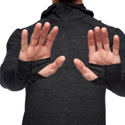 Black Diamond Solution 150 Merino Baselayer Half-Zip Hoody - Men's 3