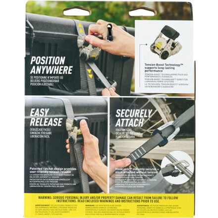 Nite Ize CamJam HookLock Ratchet Strap System - Small - Package of 2 2