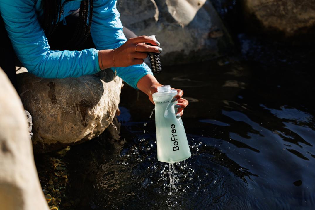 Location Image for BeFree AC 1.0 L Water Filter Bottle - Double-Layer