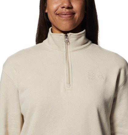 Mountain Hardwear MHW Logo Quarter-Zip Pullover - Women's 3