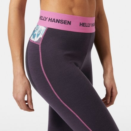 Helly Hansen LIFA Merino Midweight Graphic Base Layer Pants - Women's 4