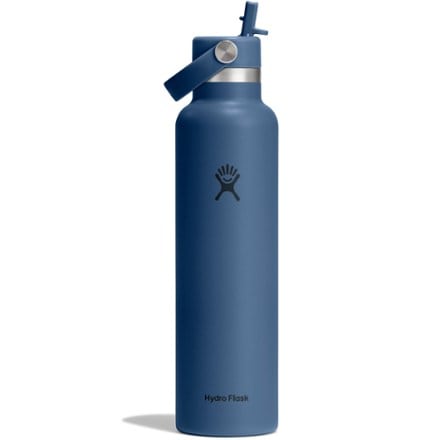 Hydro Flask Standard-Mouth Vacuum Water Bottle with Flex Straw Cap - 24 fl. oz. 1