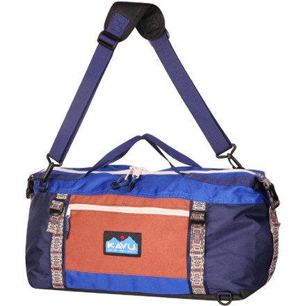 Under One Sky Brooklyn Bear Weekender Bag In Lilac Multi