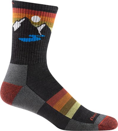 Darn Tough Sunset Ridge Micro Crew Lightweight Hiking Socks - Men