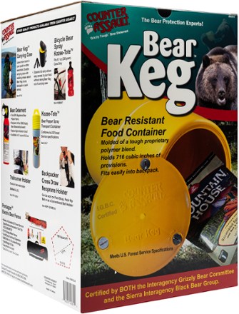 Counter Assault Bear Keg Food Container 3