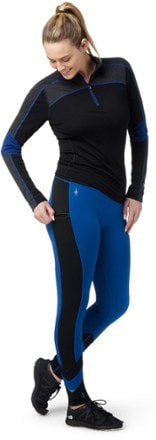 Smartwool Merino Sport Fleece Colorblock Tights - Women's