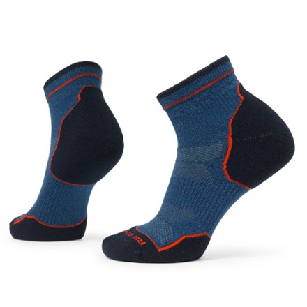 REI Co-op Flash COOLMAX EcoMade Lightweight Quarter Socks Blue S