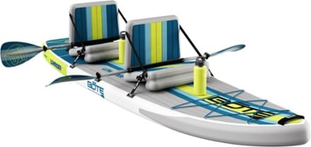BOTE LowRider Aero Tandem Inflatable Paddle Board with Paddles - 11'6" 1