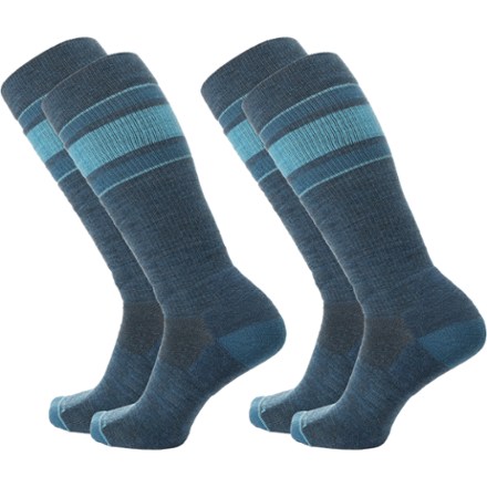 REI Co-op Powderbound Lightweight Snow Socks - Seconds - 2 Pairs 0