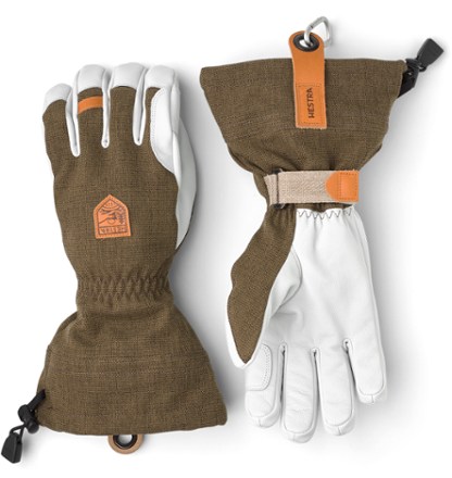 Hestra Gloves Army Leather Patrol Insulated Gauntlet Gloves