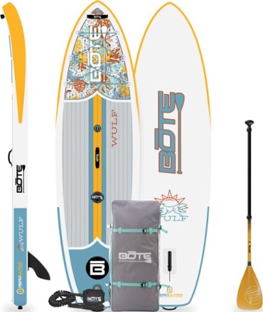 SUP Stand-Up-Paddle Board Set 2022 inkl. Sitz und Pumpe und Reparaturset  und Paddel von CRANE - JJ Bikes