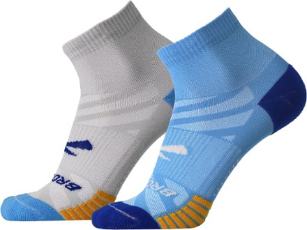 ghost brooks running Brooks Ghost Lite Quarter Socks - 2 Pairs 0
