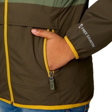 Free Country Easy Hiking Windshear Jacket with Mesh Lining - Kids' 4