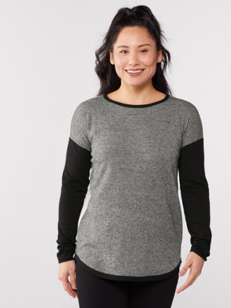 Smartwool Shadow Pine Colorblock Sweater - Women's 1
