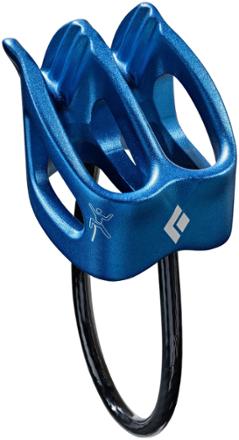 Black Diamond Big Air XP Belay Device Package Alternate View (Dark Gray/Blue)