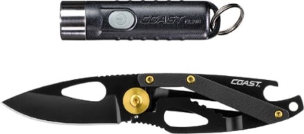 Coast KL20R Flashlight and FX200 Pocket Knife Combo 1