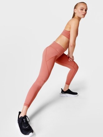 Sweaty Betty POWER 7/8 WORKOUT LEGGINGS - Leggings - green city  lights/multi-coloured 