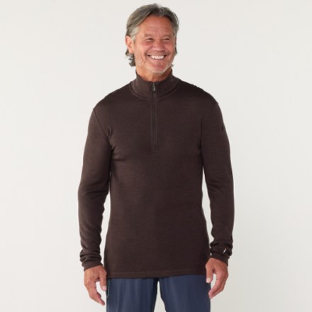 Smartwool Classic Thermal Merino Quarter-Zip Base Layer Top - Men's 1