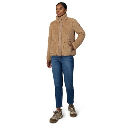 Free Country Sierra Sherpa Fleece Pile Snap-Front Jacket - Women's 2