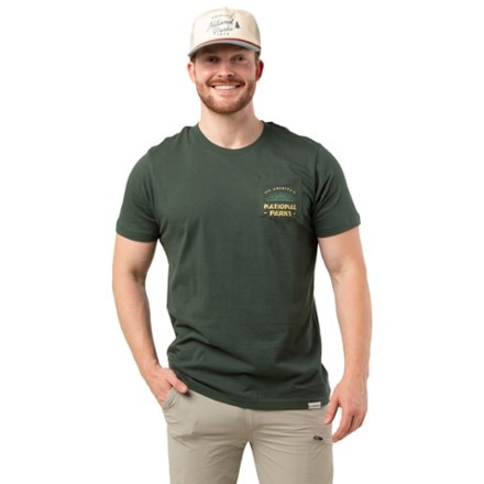 The Landmark Project See America's National Parks Pocket T-Shirt 0