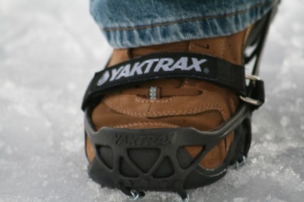 Yaktrax Pro Traction System Yaktrax Pro in use