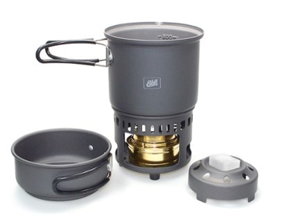  Black Mini Wood Cook Stove Set - 12 Inches Long With  Accessories : Toys & Games