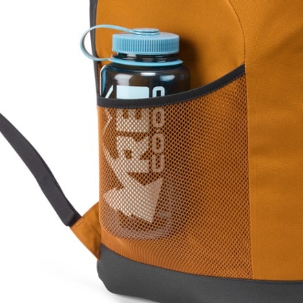 REI Co-op Powderbound Boot Pack Water bottle pocket (Water bottle sold separately)