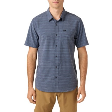 O'Neill TRVLR UPF Traverse Stripe Relaxed-Fit Shirt - Men's 0