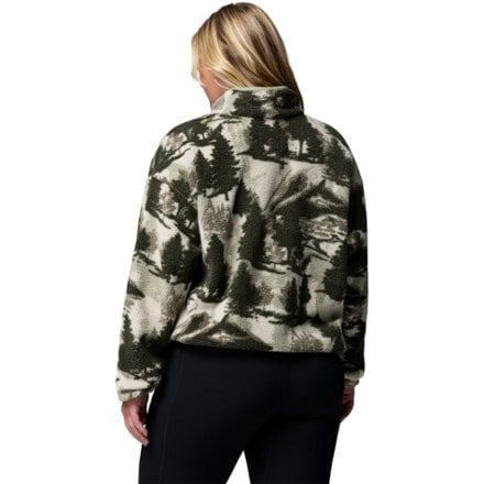 Columbia Helvetia II Cropped Half-Snap Fleece Pullover - Women's 3