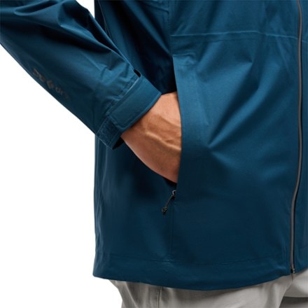 Black Diamond Fineline Stretch Rain Shell - Men's 9