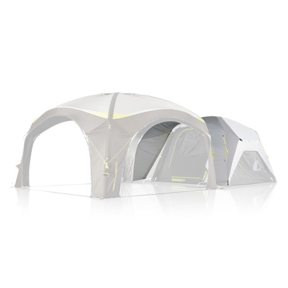 Gazebo Link is the dark gray connector (tent and shelter not included)
