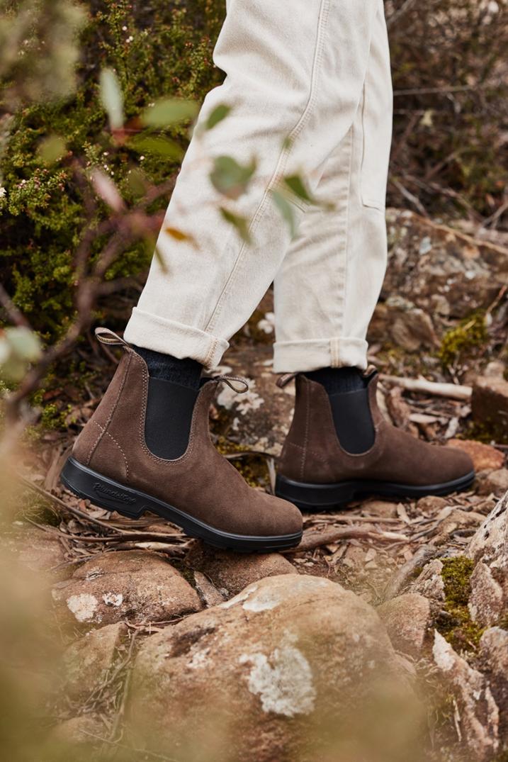 Location Image for Original Suede Chelsea Waxed Boots