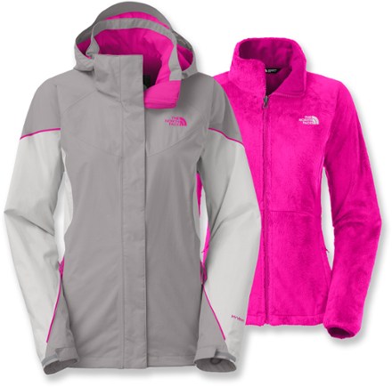 3 in 1 north face women's jacket