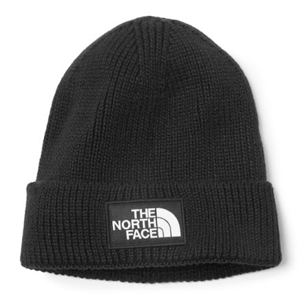 The North Face Logo Box Cuffed Beanie 0