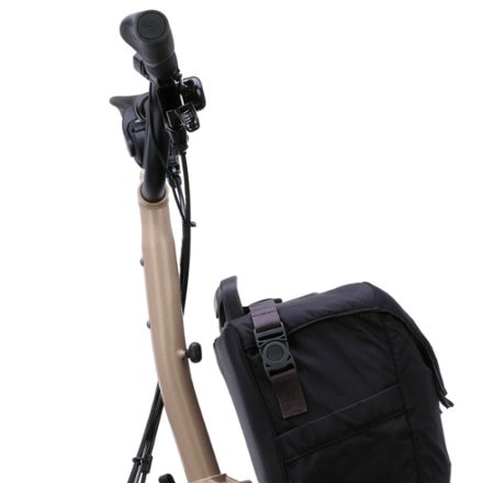 Brompton C Line Electric 4-Speed Mid Handlebar Bike with Rack 6