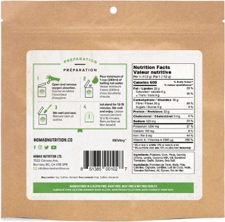 Nomad Nutrition Irish Shepherd's Pie - 1 Serving 1