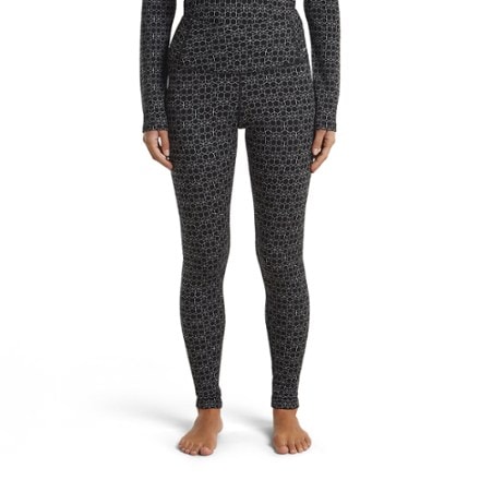 Icebreaker Merino 260 Vertex High-Rise Alpine Geo Base Layer Leggings - Women's 1
