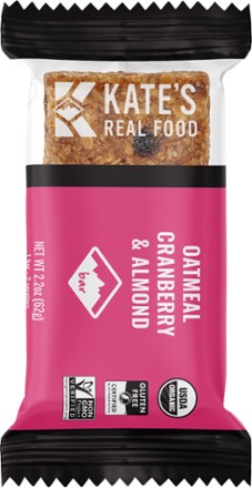 Kate's Real Food Oatmeal Cranberry & Almond Bar 0