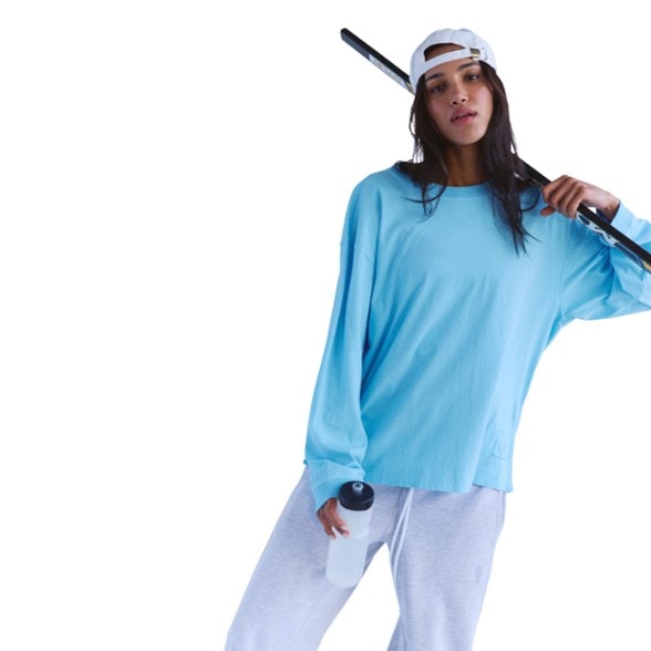 On Body Image of color Bright Blue