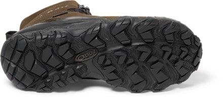 Oboz Bridger 8" Insulated Waterproof Boots - Men's Sole view