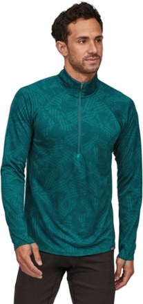 Capilene Midweight Zip-Neck Base Layer Top - Men's