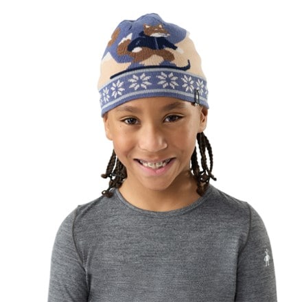 Smartwool Reversible Art Beanie - Kids' 1