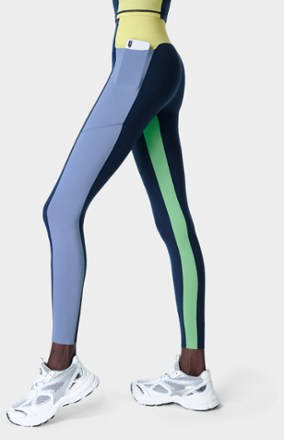 Sweaty Betty Power High-Waist Color-Block Leggings - Women's 4