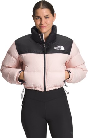 The North Face - Doudoune Crop Femme Nuptse Short A5GGE Noir