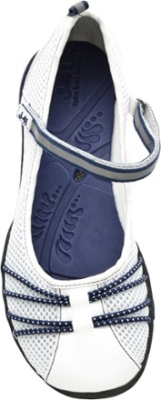 Top view (White/Navy)