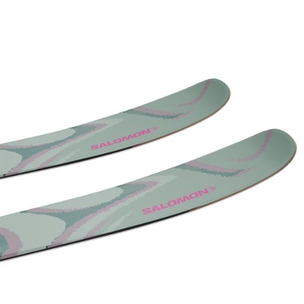 Salomon QST 100 Iceberg Green Skis - 2025/2026 5