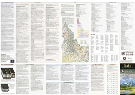 Benchmark Maps Idaho Recreation Map 1