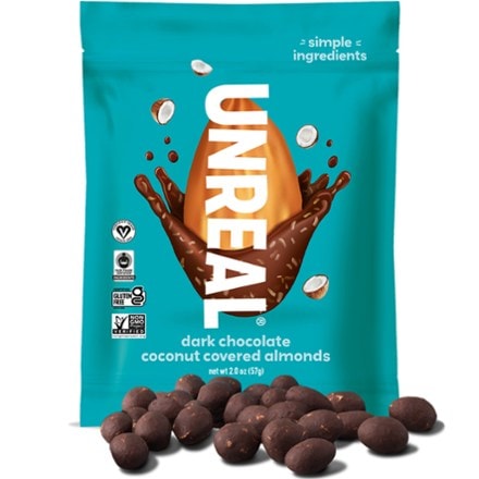 UNREAL Dark Chocolate Covered Almonds 0