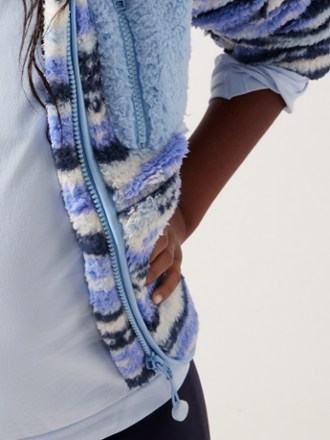 Athleta So Toasty Tugga Sherpa Fleece Jacket - Girls' 7